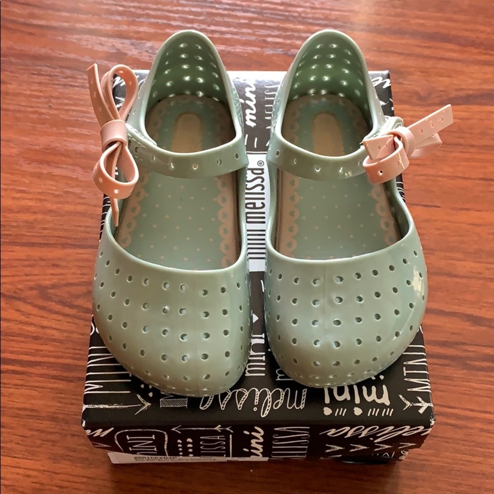 Mini Melissa Girls Mini Furadinha X Jane Flat
